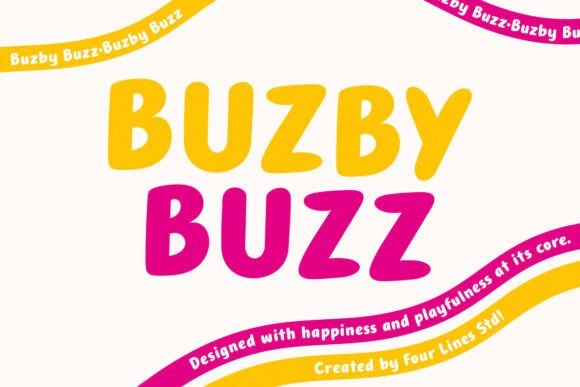 Buzby Buzz Font - Featured Image