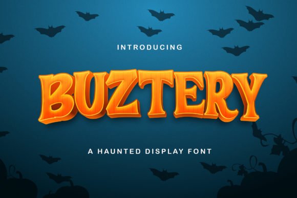 Buztery Font - Featured Image