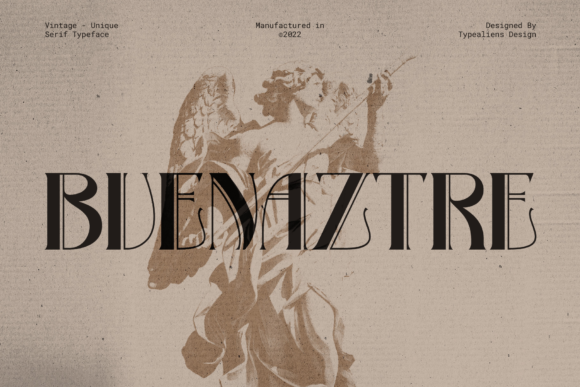 Bvenaztre Font - Featured Image
