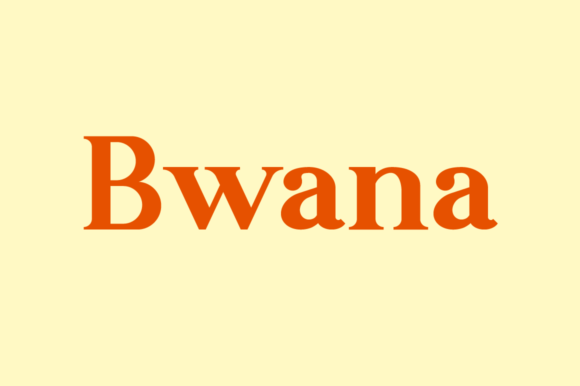 Bwana Font - Featured Image