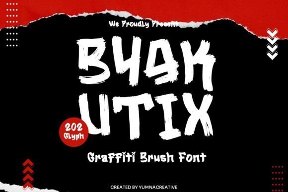 Byakutix Font - Featured Image