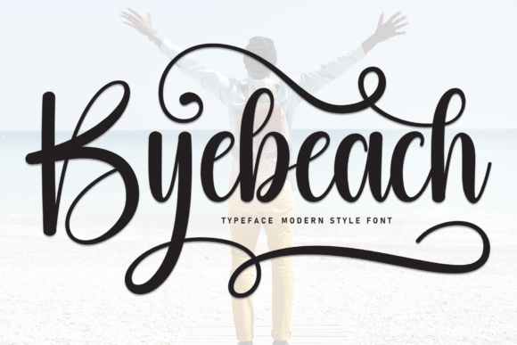 Byebeach Font - Featured Image