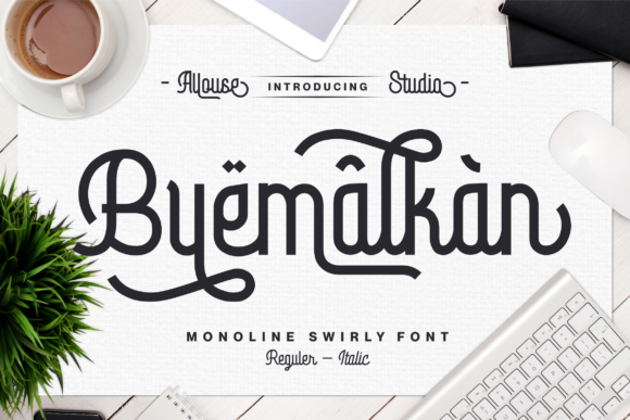 Byemalkan Font - Featured Image