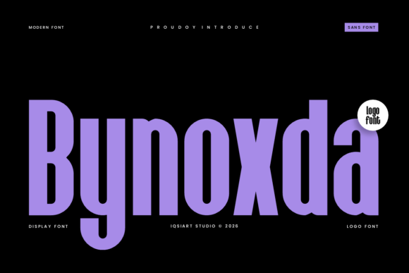 Bynoxda Font - Featured Image