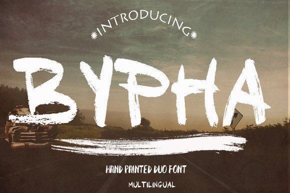 Bypha Font - Featured Image