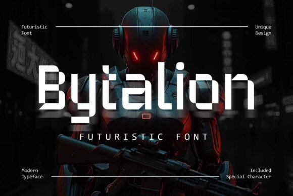 Bytalion Font - Featured Image