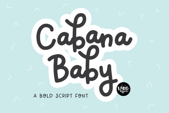 Cabana Baby Font - Featured Image