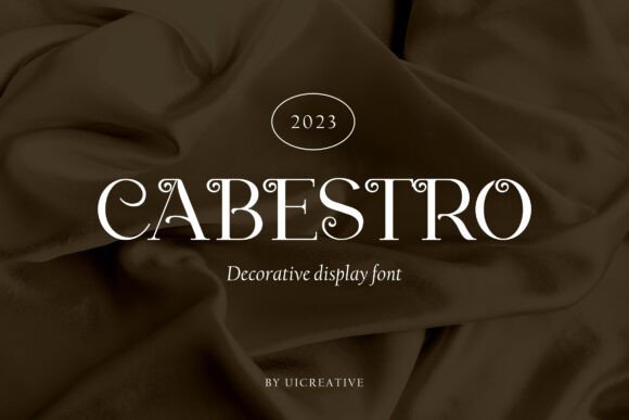 Cabestro Font - Featured Image