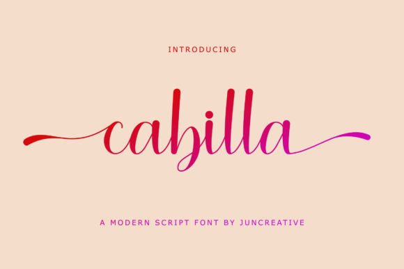 Cabilla Font - Featured Image