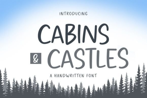 Cabins and Castles Font - Featured Image