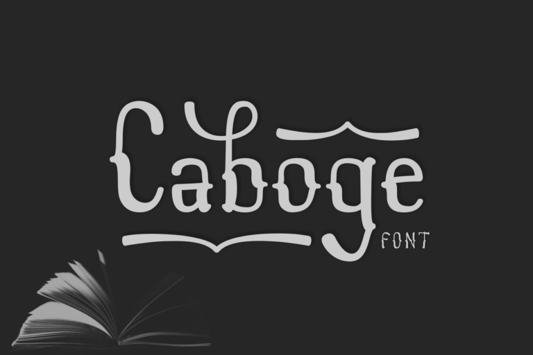 Caboge Font - Featured Image