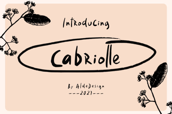 Cabriolle Font - Featured Image