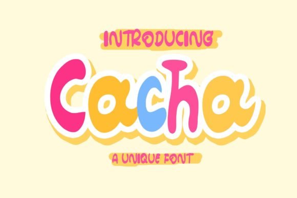 Cacha Font - Featured Image