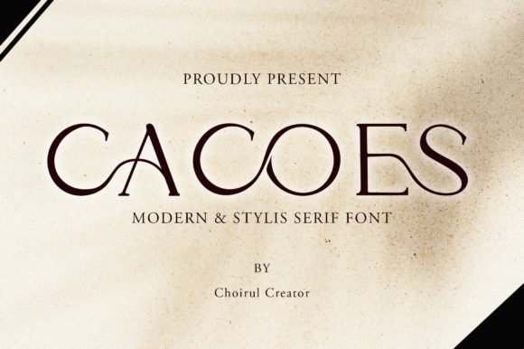 Cacoes Font - Featured Image