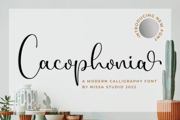 Cacophonia Font - Featured Image