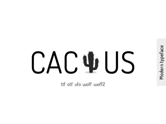 Cactus Font - Featured Image