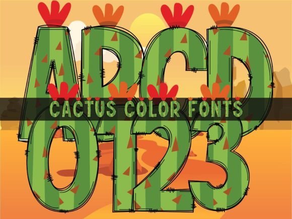 Cactus Font - Featured Image