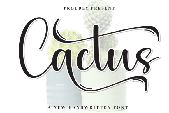 Cactus Font - Featured Image