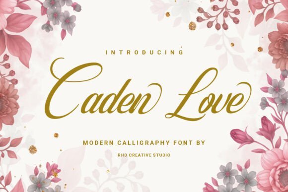 Caden Love Font - Featured Image
