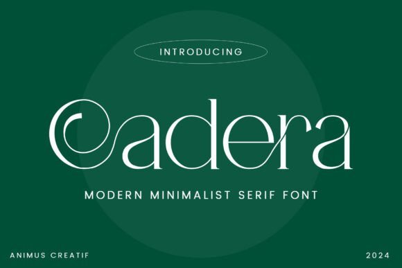Cadera Font - Featured Image
