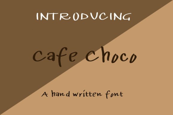 Cafe Choco Font - Featured Image