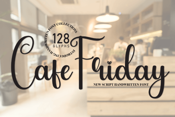Cafe Friday Font - Featured Image