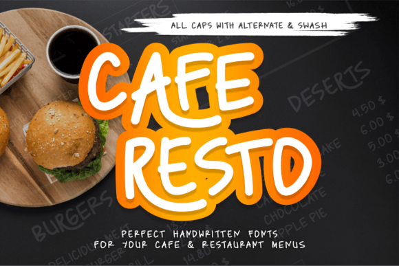 Caferesto Font - Featured Image