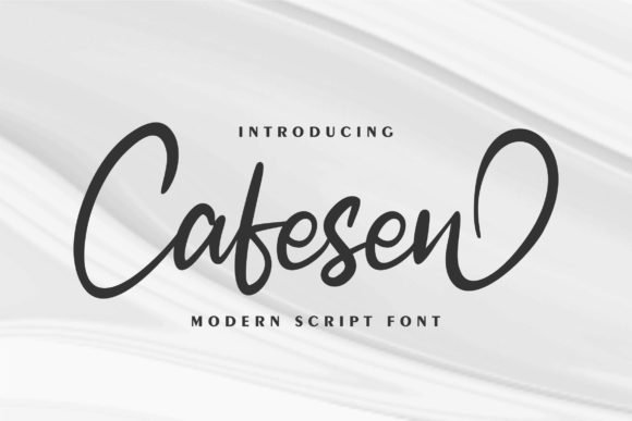 Cafesen Font - Featured Image