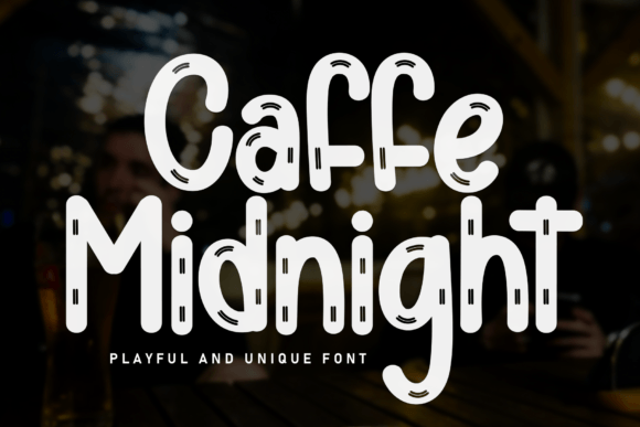 Caffe Midnight Font - Featured Image