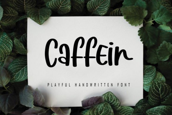Caffein Font - Featured Image