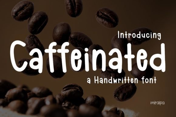 Caffeinated Font - Featured Image