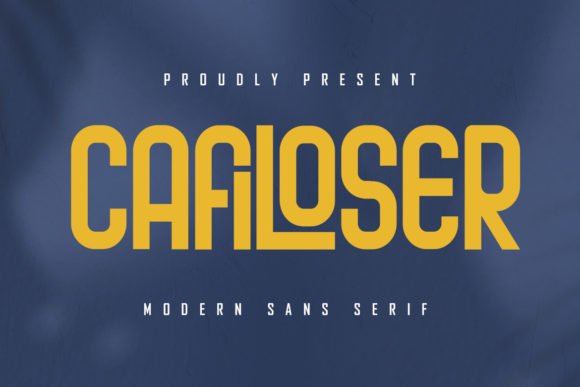 Cafiloser Font - Featured Image
