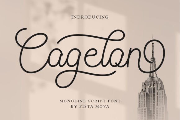 Cagelon Font - Featured Image
