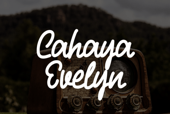 Cahaya Evelyn Font - Featured Image