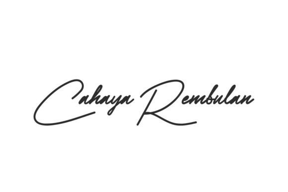 Cahaya Rembulan Font - Featured Image