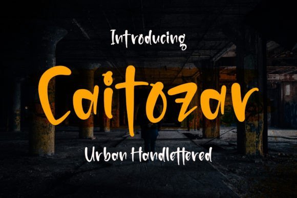 Caitozar Font - Featured Image