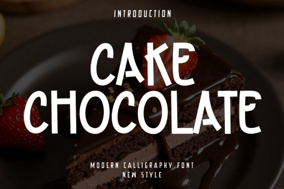 Cake Chocolate Font - Featured Image