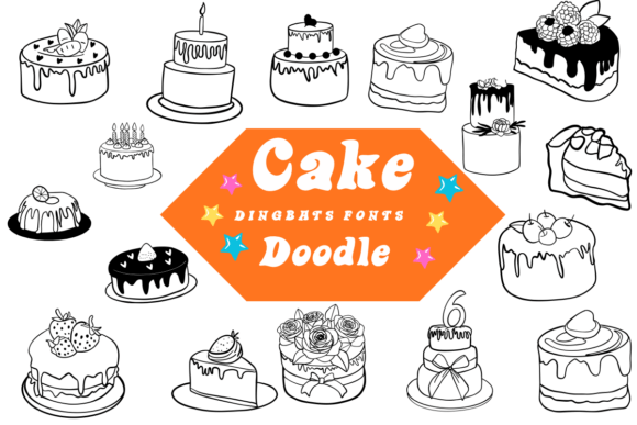 Cake Doodle Font - Featured Image