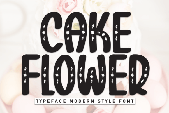 Cake Flower Font - Featured Image