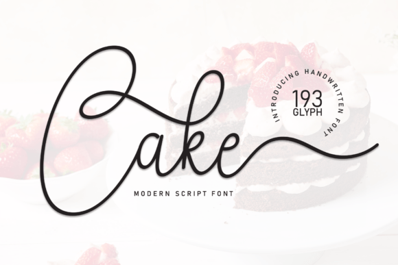 Cake Font - Featured Image