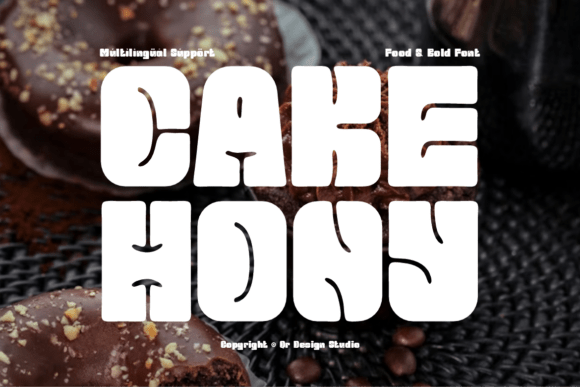 Cake Hony Font - Featured Image