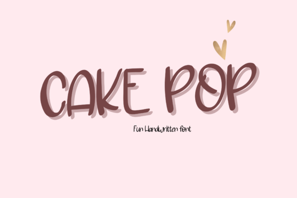 Cake Pop Font - Featured Image