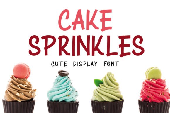Cake Sprinkles Font - Featured Image