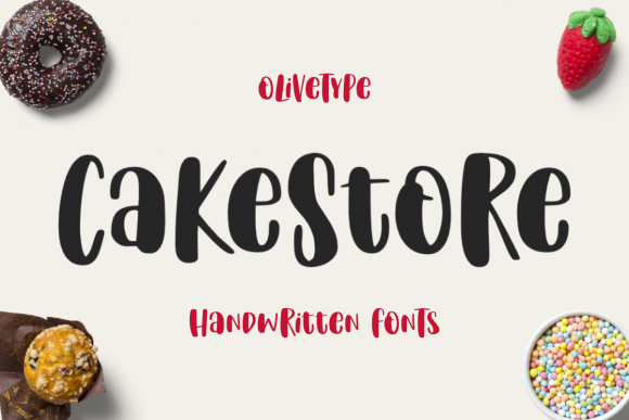 Cake Store Font - Featured Image