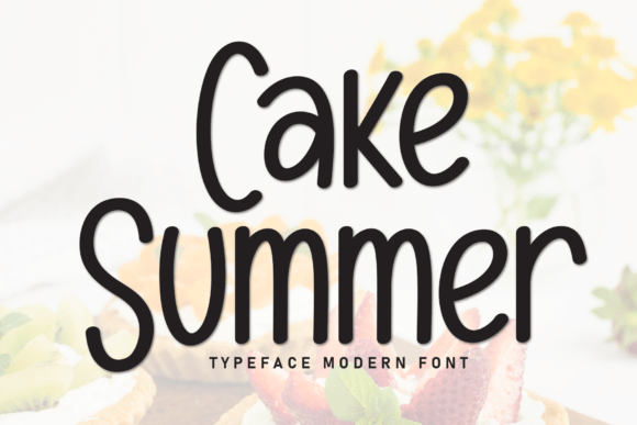 Cake Summer Font - Featured Image