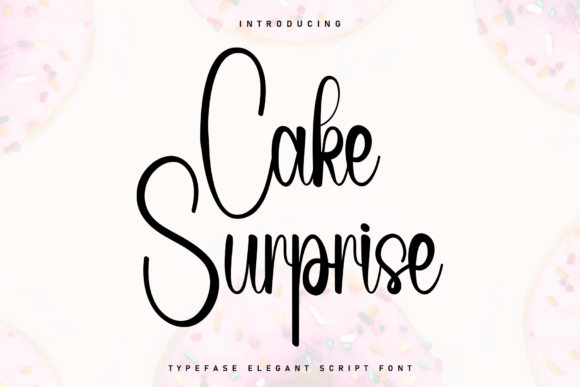 Cake Surprise Font - Featured Image