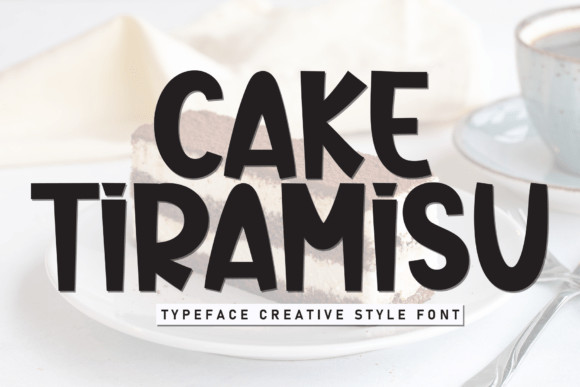 Cake Tiramisu Font - Featured Image
