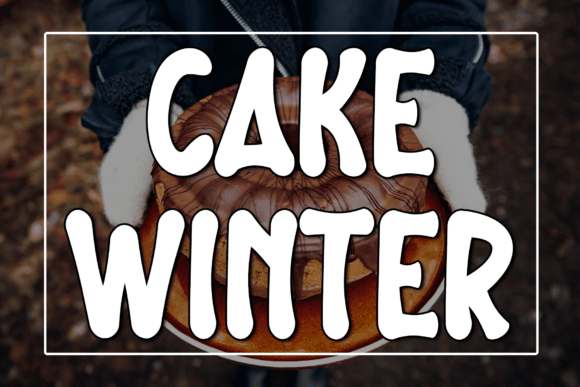 Cake Winter Font - Featured Image