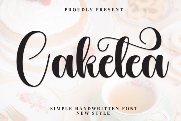 Caketea Font - Featured Image