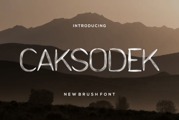 Caksodek Font - Featured Image